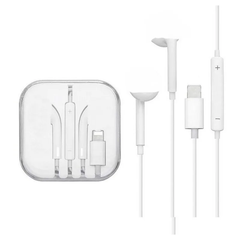 Для Apple Iphone 11 Стерео наушники с микрофоном в уши Проводные Bluetooth наушники для Iphone 8 Plus X Xr Xs Max 10