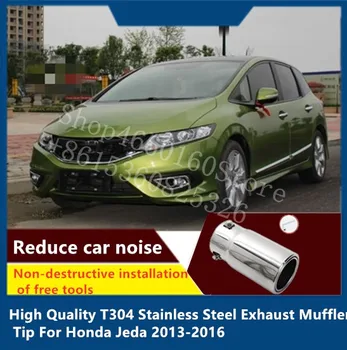 

Puou High Quality T304 Stainless Steel Exhaust Muffler Tip For Honda Jeda 2013-2016