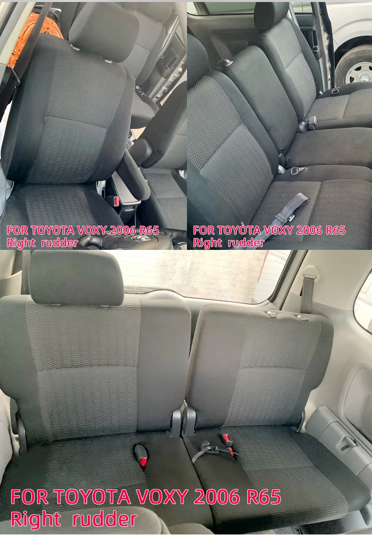 BOOST For Toyota Voxy Automobile cover R65 Car seat cover Complete set 8 Seats Right Rudder Driving