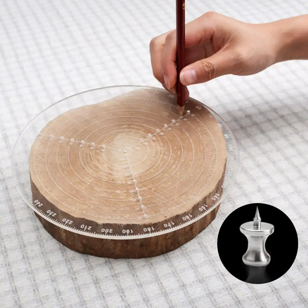 Маркировочный центр Finder инструмент деревообрабатывающий Компас для лесорубов чаши токарный станок прозрачный акриловый рисунок круги диаметр