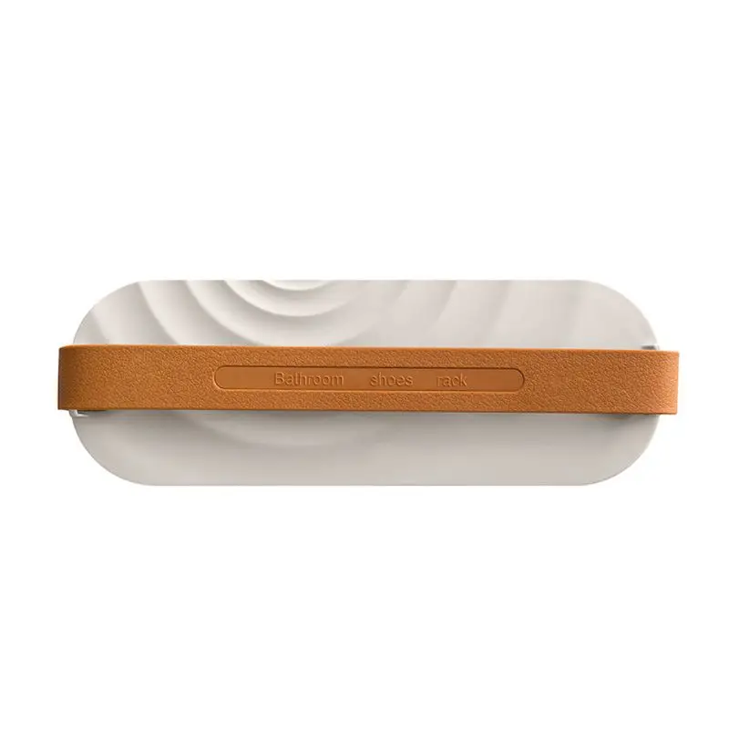 Home Wall Mounted Hanging Shoes Slipper Shelf Rack Storage Elastic Organizer - Цвет: Белый цвет