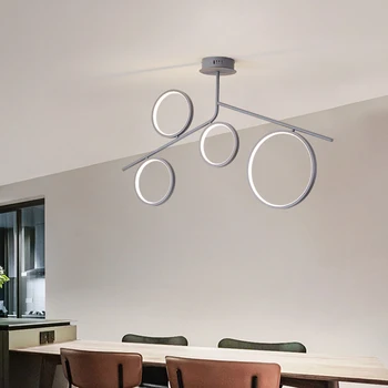 

NEW Modern LED Chandeliers for Dining Room Bedroom Kitchen Ceiling Chandelier Dimming Home lighting luminarias