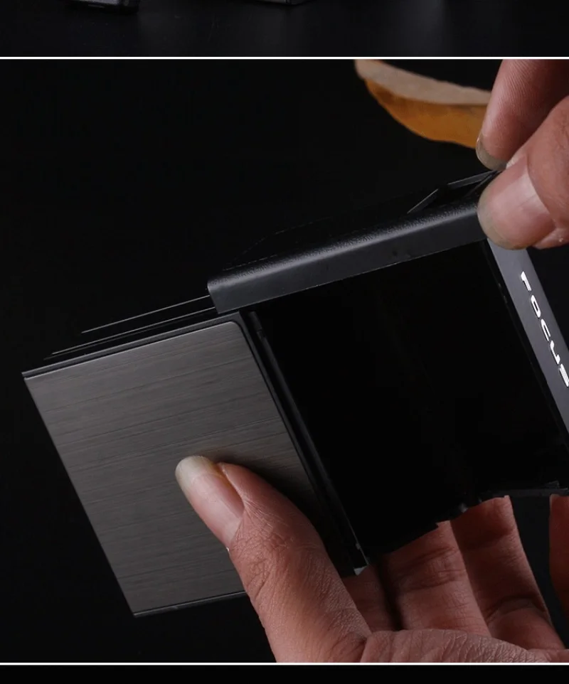 Держатель Ciagrette коробка со съемной электронная USB Зажигалка Беспламенное ветрозащитное табачный чехол для прикуривателя