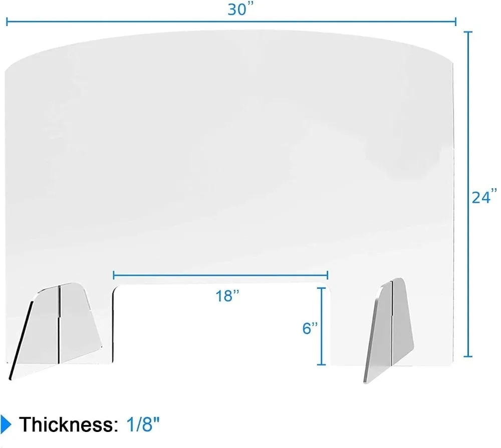 30x24英寸挡板1-4