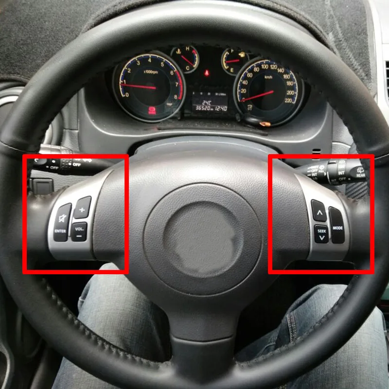 Multifunction Steering Wheel Switch Button Audio Volume Media Control