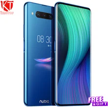 Глобальная версия, мобильный телефон zte Nubia Z20 с двойным экраном 6,4"+ 5,1" 8 Гб 128 ГБ Snapdragon 855 plus 4000 мАч 27 Вт 48мп