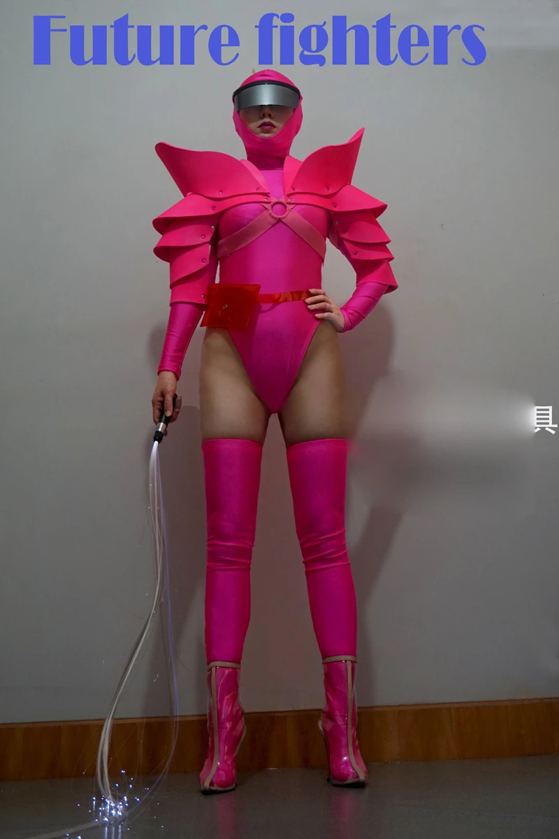 Nightclub Bar Gogo Performance Clothing Custom Dance Clothing Future Fighters Technology Sexy Fluorescent Color Costume Aliexpress