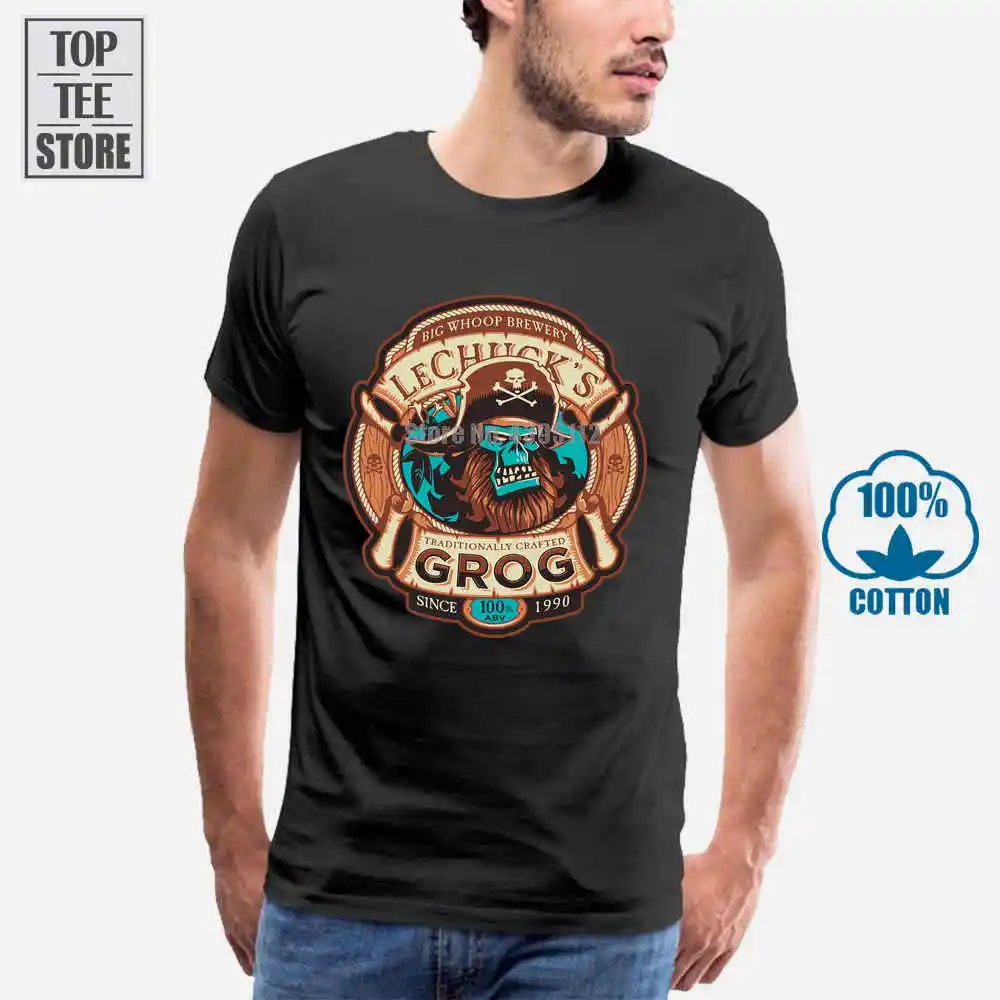 Футболка Lechucks Grog Пиратская обезьяна|t shirt|monkey islandmonkey t shirt |