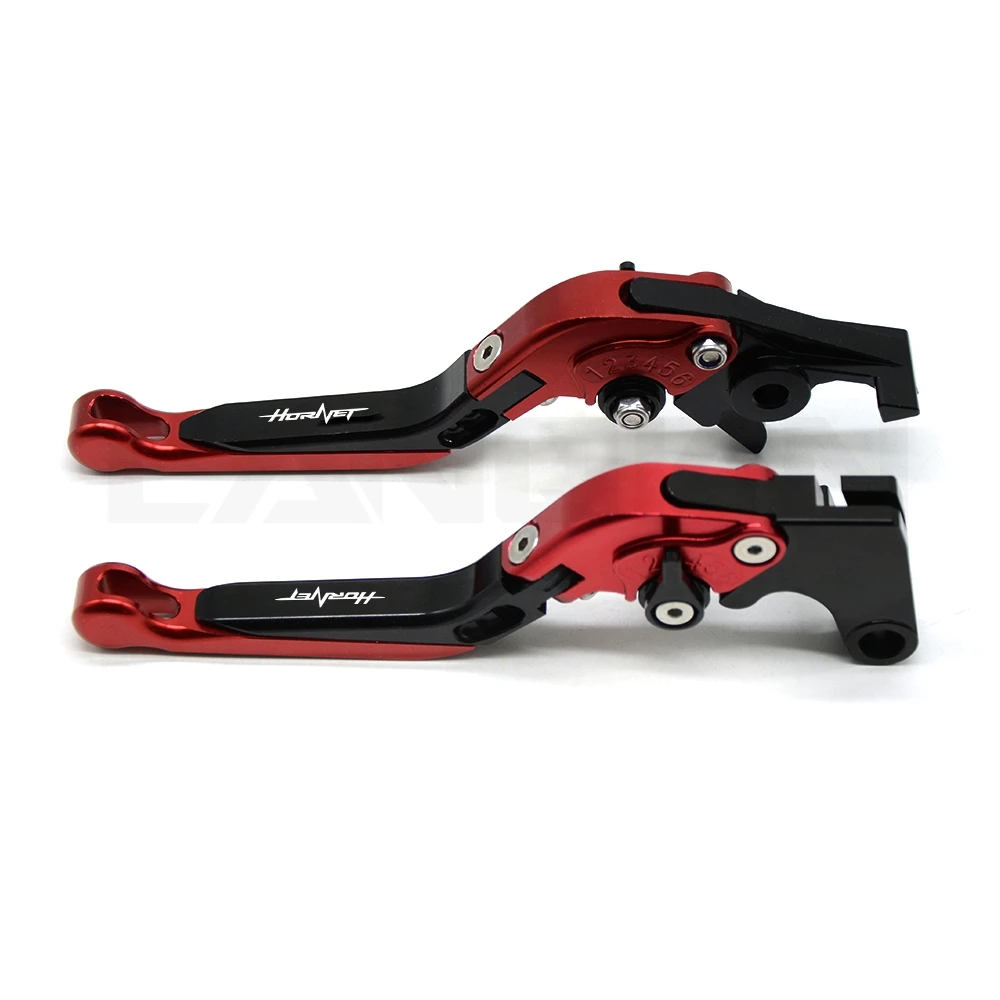 BKRDBKRD Lever Для Honda Hornet CBR 600 F2.F3. F4.F4i 91-07 мотоциклетные ручки тормоза и сцепления, обработанные на станке с ЧПУ и 7/8 ручки CB 599 600 98-06 CB919 02-07 - Цвет: BKRDBKRD Lever