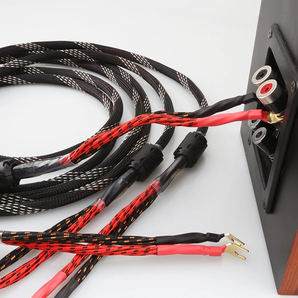 Audiocrast SP14 HIFI Cavo per altoparlanti placcato argento Audiocrast SP14 HIFI Cavo per altoparlanti placcato argento
