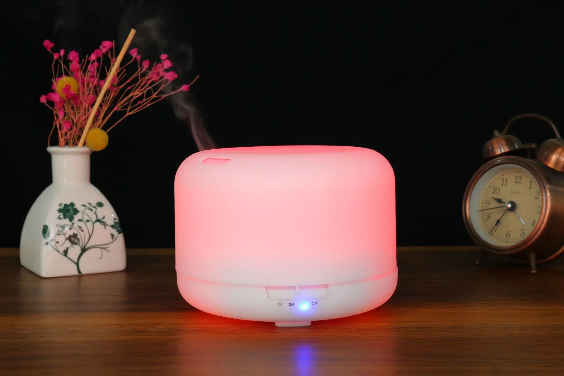 Cross Border for USB Auto Aromatherapy Humidifier Colorful Aroma Diffuser Ultrasonic Atomizer Mute Manufacturers Direct Selling