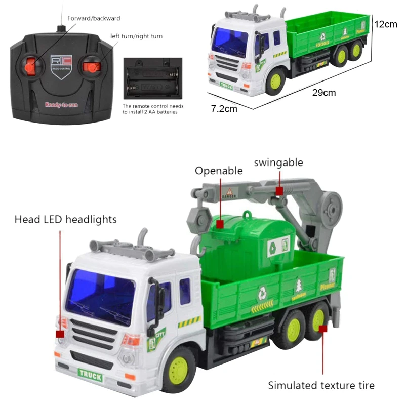 garbage truck remote control