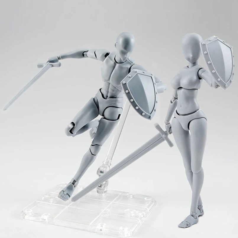 13-14 см SHF SHFiguarts Body Kun/Body Chan Archetype HE/SHE Ver ПВХ фигурка манекен Коллекционная модель игрушки куклы дети