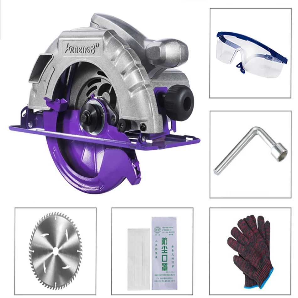 

2000W Electric Circular Saw Multifunctional Cutting Machine Electric Woodworking Tools Electric Saw DIY Electric Saw Power Tool