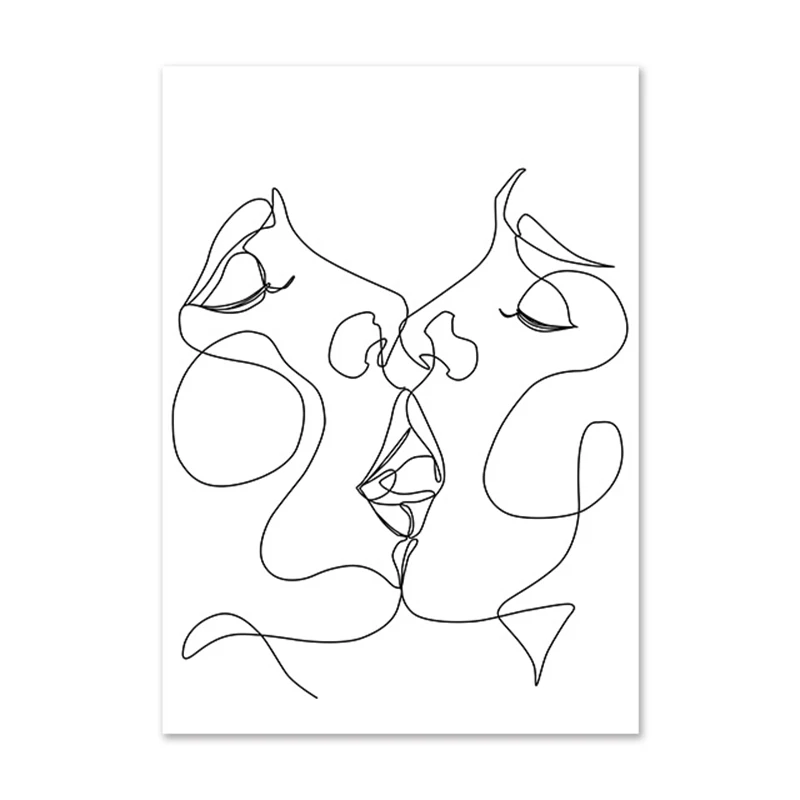 Abstract line drawing