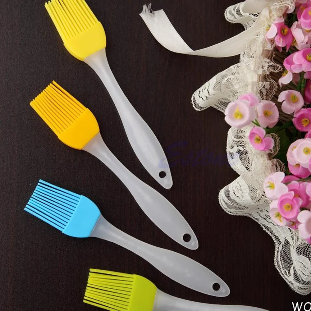 Силиконовая лопатка Battre Grattoir Cuisson pectrole crйme melange Brosse Outil H7EA