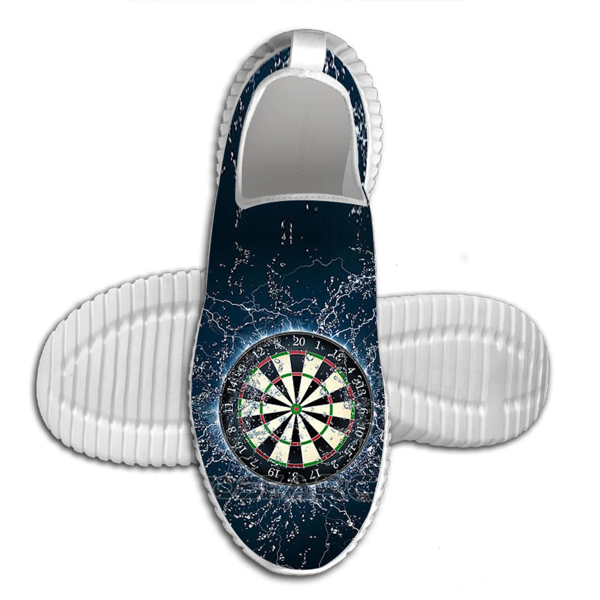 Dart Board Fire1 Г.,, летняя дышащая прогулочная обувь с 3D-принтом Дротика удобная Легкая модная обувь - Цвет: Dart Board Fire1