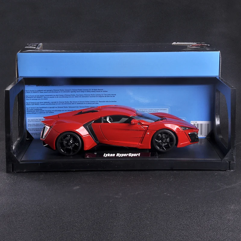 Jada литая в 1:18 машинка Форсаж Металлический Игрушечный Автомобиль ликан