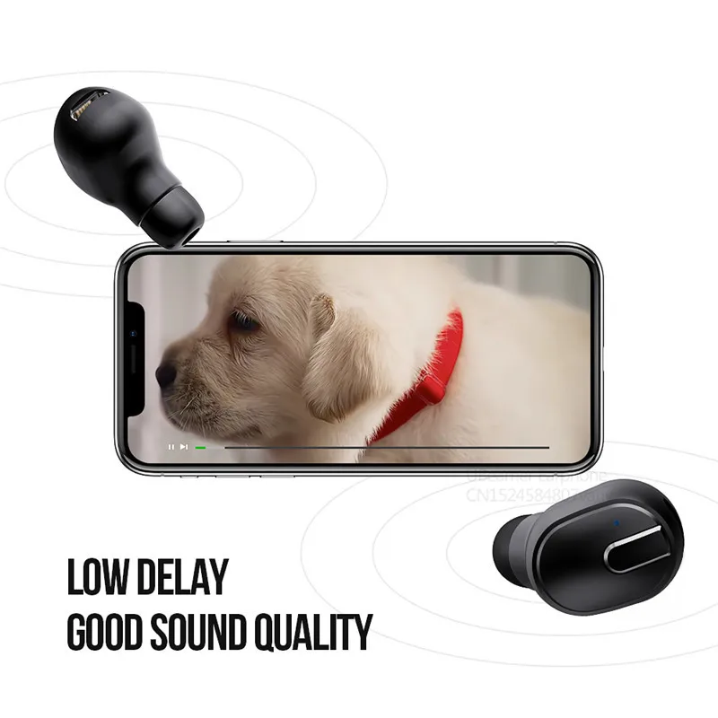 UBeamer Bluetooth 5,0 наушники TWS беспроводные наушники HD стерео шум HIFI шумоподавление водонепроницаемый S1 2600 мАч Внешний аккумулятор