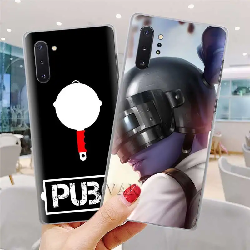 PUBG телефонные чехлы для samsung Galaxy Note 10 S10 плюс 5G S10e A30 A40 A50 A60 A70 M40 жесткий чехол