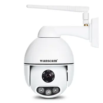 

WANSCAM K54 Outdoor 1080P IP WiFi Camera Security Night Vision 50M Waterproof 4X digital zoom 2 Way Audio surveillance cam