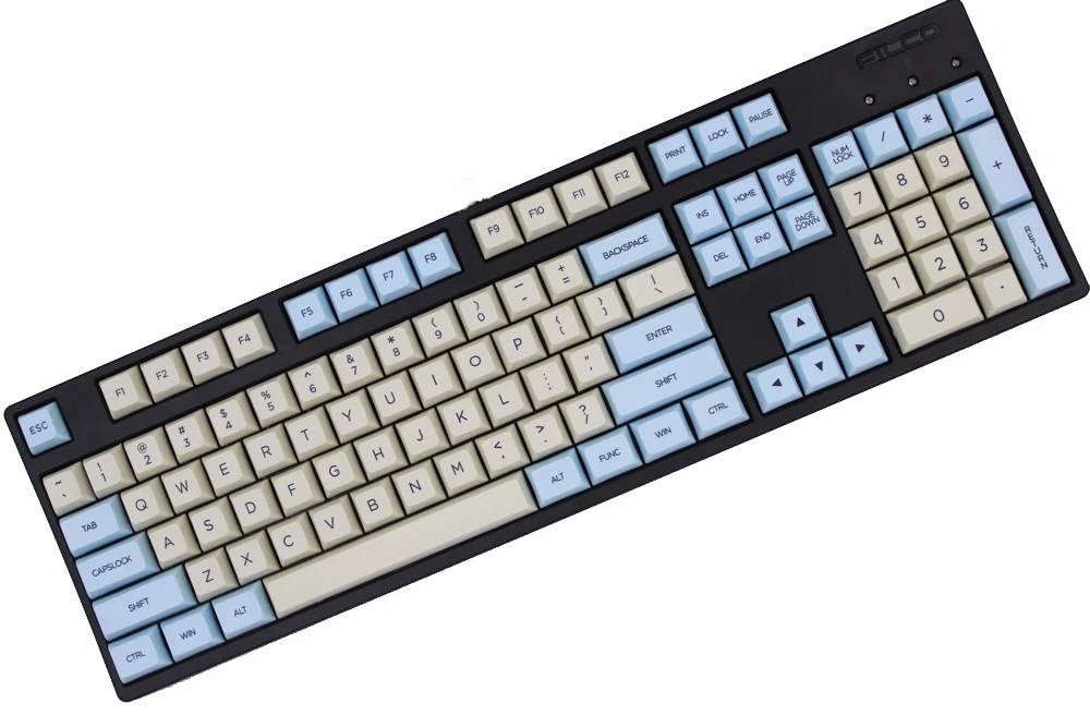 MP XDAS профили клавишные колпачки из ПБТ DOLCH цвет английская версия окрашенные колпачки для механической игровой клавиатуры