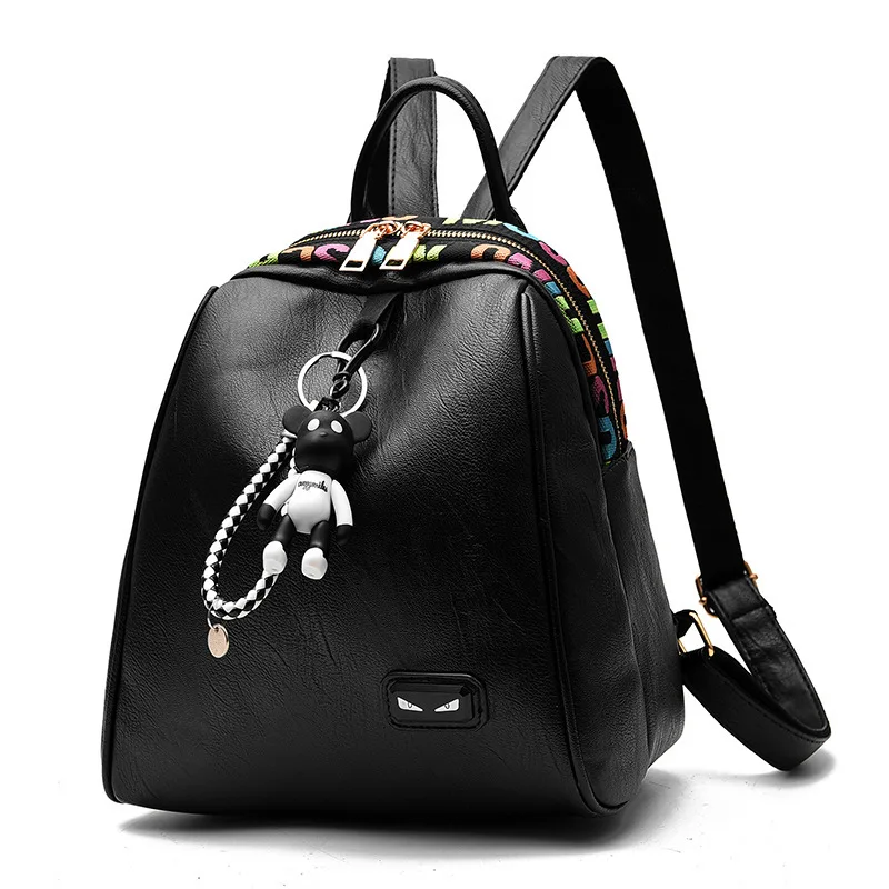 

Backpack Bag 2019 Summer New Style Cool GIRL'S Backpack Trend Students Fashion Casual Korean-style WOMEN'S Bag