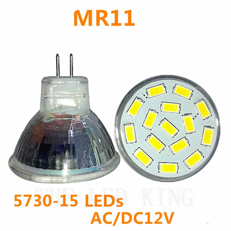 

New Arrival MR11 Led Spotlight Glass Body GU4 Lamp Light AC/DC12V 220V MR11 5W 7W Dimmable LED Bulb Warm White/Cool White lamp