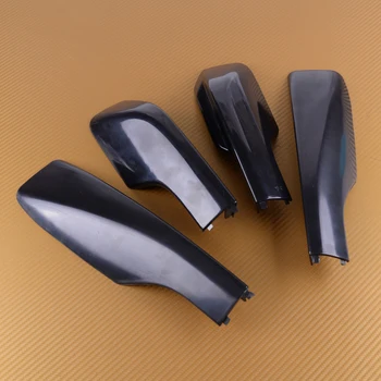 

DWCX 4PCS Black Car Styling Roof Rack Cover Rail End Shell Fit for Toyota RAV4 XA20 2001 2002 2003 2004 2005