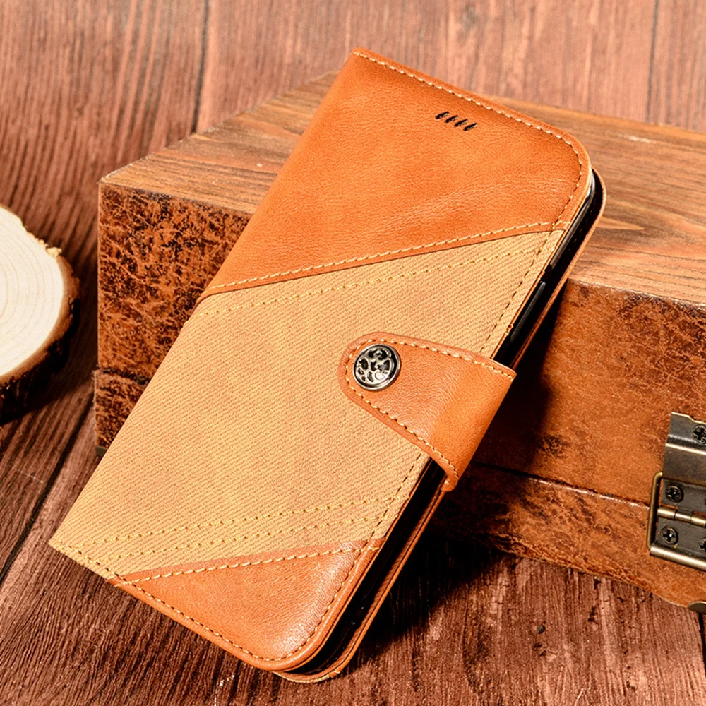 

Phone Case for ZTE Blade V9 Vita,Card Slots Stand,Cowboy Splice,Magnetic Fip Phone Case,Leather Case Cover for ZTE Blade V9 Vita