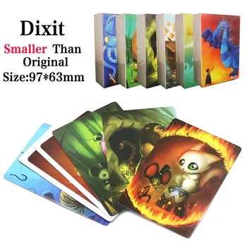 

84 Cards English Just A Word DIXIT Board Games Family Party Deck Card Game Multiplayer Table Games Good Quality Factory Made