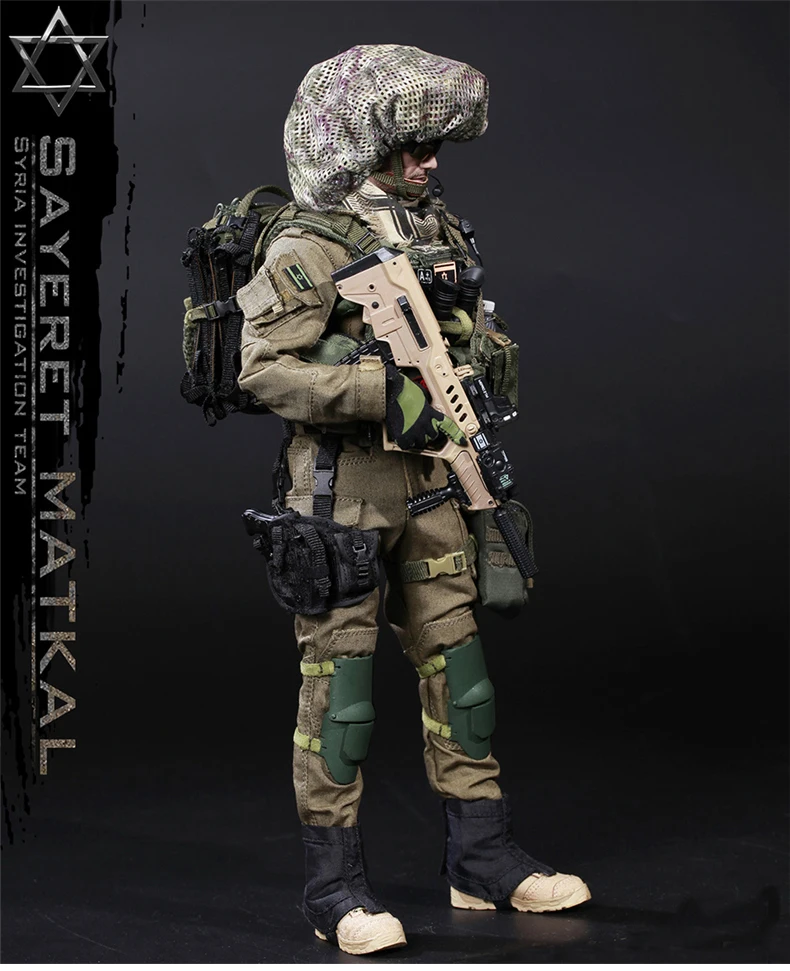 Флагсет FS73017 1/6 Israel Sayeret Matkal siriya Infiltration Soldier Figure