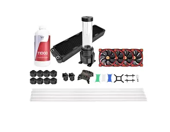 

Thermaltake Ice core 480-D5 hard tube water cooling set(D5 water pump/64mm thin/300ml water tank/pure copper micro channel)