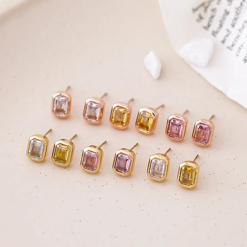 Waterproof stud earrings Clearance