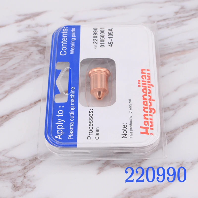 65A/85A/105A плазменной резки аксессуары 220842 сопла 220816 220819 220930 220941 220990