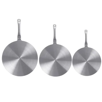 

Stainless Steel Coing Plate Heat Diffuser Converter for Gas Electric Induction Coer Heat Diffuser Kitchen Utensils 3 Sizes