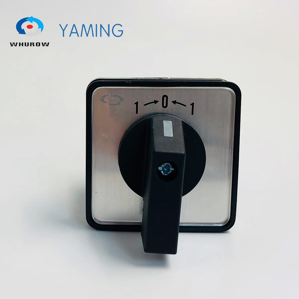 LW26 20/1 моментальная Перезагрузка DIY поворотный кулачковый переключатель 4 клеммы 3