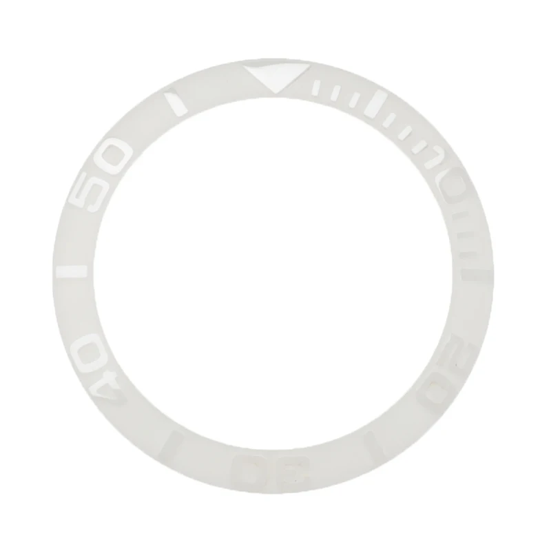 Новые золотистые/белые Сменные аксессуары для часов 38 мм лицевая керамическая