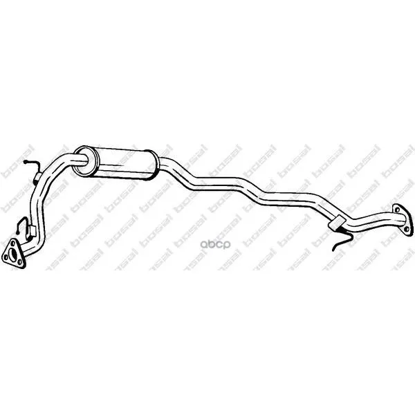 Глушитель Основной Honda Jazz 1.4i 8v 02 Bosal арт. 283451