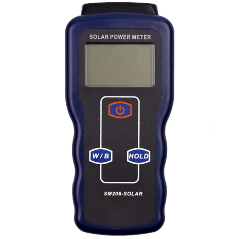 

Solar Power Meter High Precision Light Meter Solar Radiation Tester Optical Solar Research Glass Light Intensity Data Peak Hold