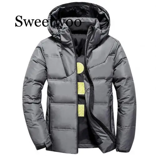 Elegante Winterjas Jas Mannen Kwaliteit Thermische Dikke Jas Parka Mannelijke Warm Uitloper Jacket Coat