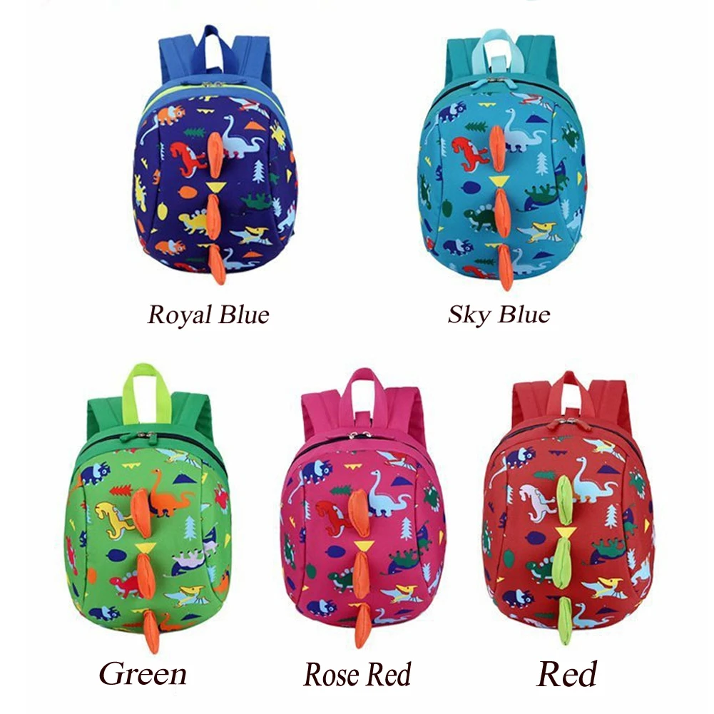 Детские Аксессуары для младенцев, детский рюкзак с динозавром, безопасный поводок для прогулок, Детский рюкзак, Детская сумка