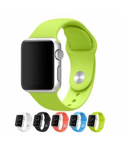 SHELKEE сменный Браслет Apple Watch 4 поколения силиконовый ремешок iwatch спортивные умные часы с оригинальной пряжкой на запястье