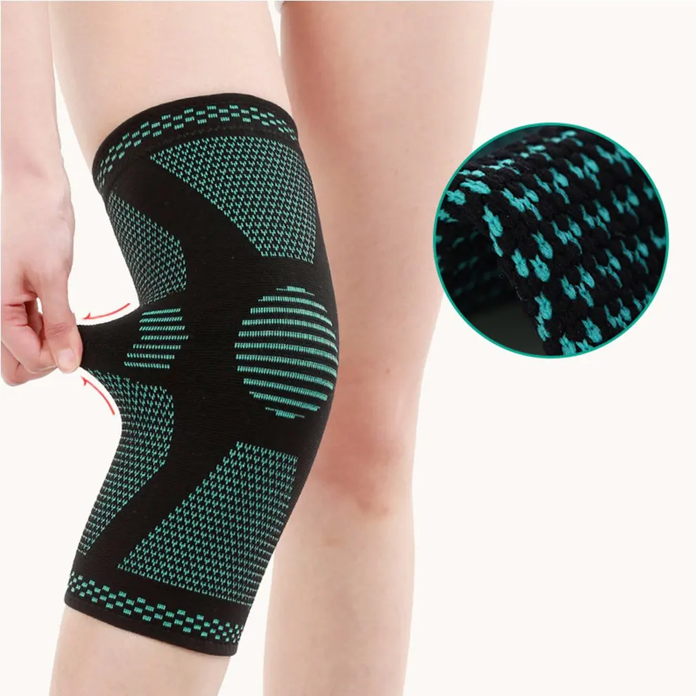 1 pcs 2020 Knee Protector Spring Knee Pad Basketball Running Compression Knee Sleeve Support Sports Kneepads dropshipping|Elbow & Knee Pads| - AliExpress