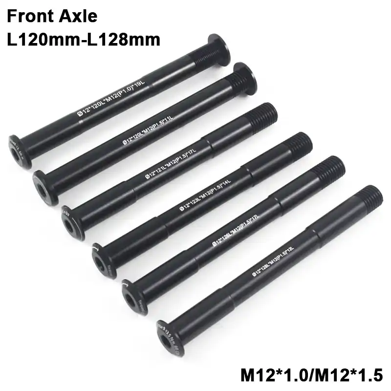 front bike axle