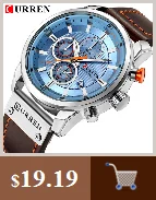 2020 Top Brand Fashion Luxury Quartz Watch Men Sports Watches Military Army Male Wrist Watch Clock CURREN relogio masculino 8225