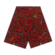 Высокое качество воск для батика печать в ткань, Африканский Воск голландский блок хлопок pagne Анкара 6 ярдов/партия хлопок V-L 761