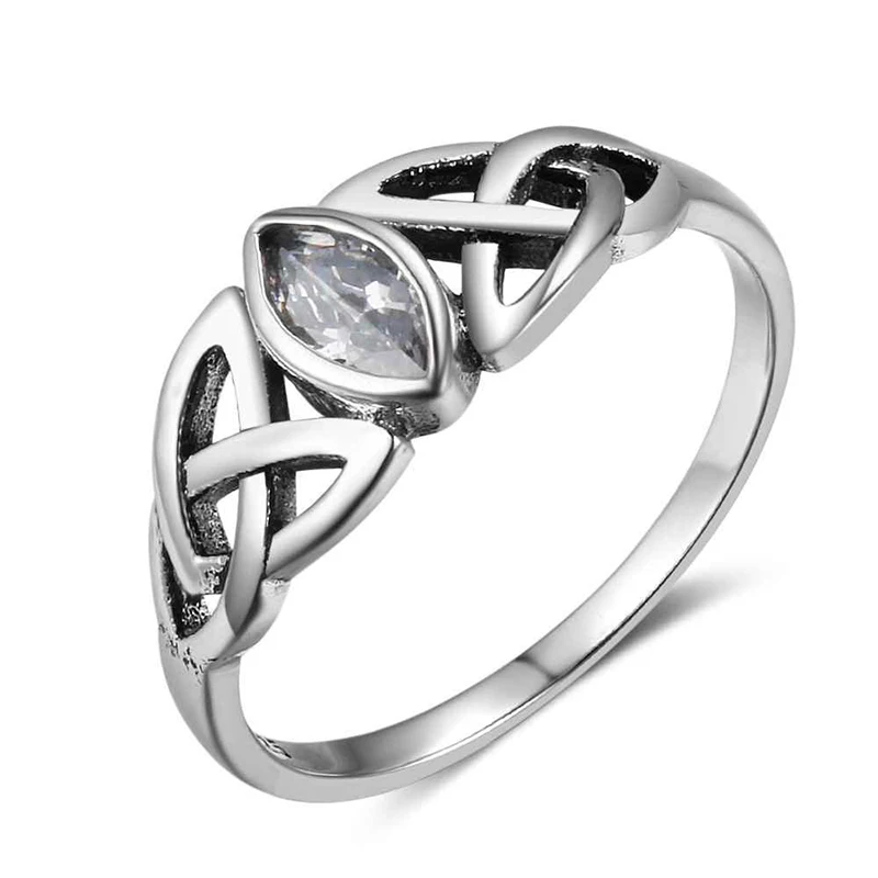 JewelOra, женские 925 пробы, серебряные кольца, музыкальная нота/Детские ноги/океанские волнистые кольца, ювелирные изделия, модный стиль, подарок для девушки - Цвет основного камня: R2752