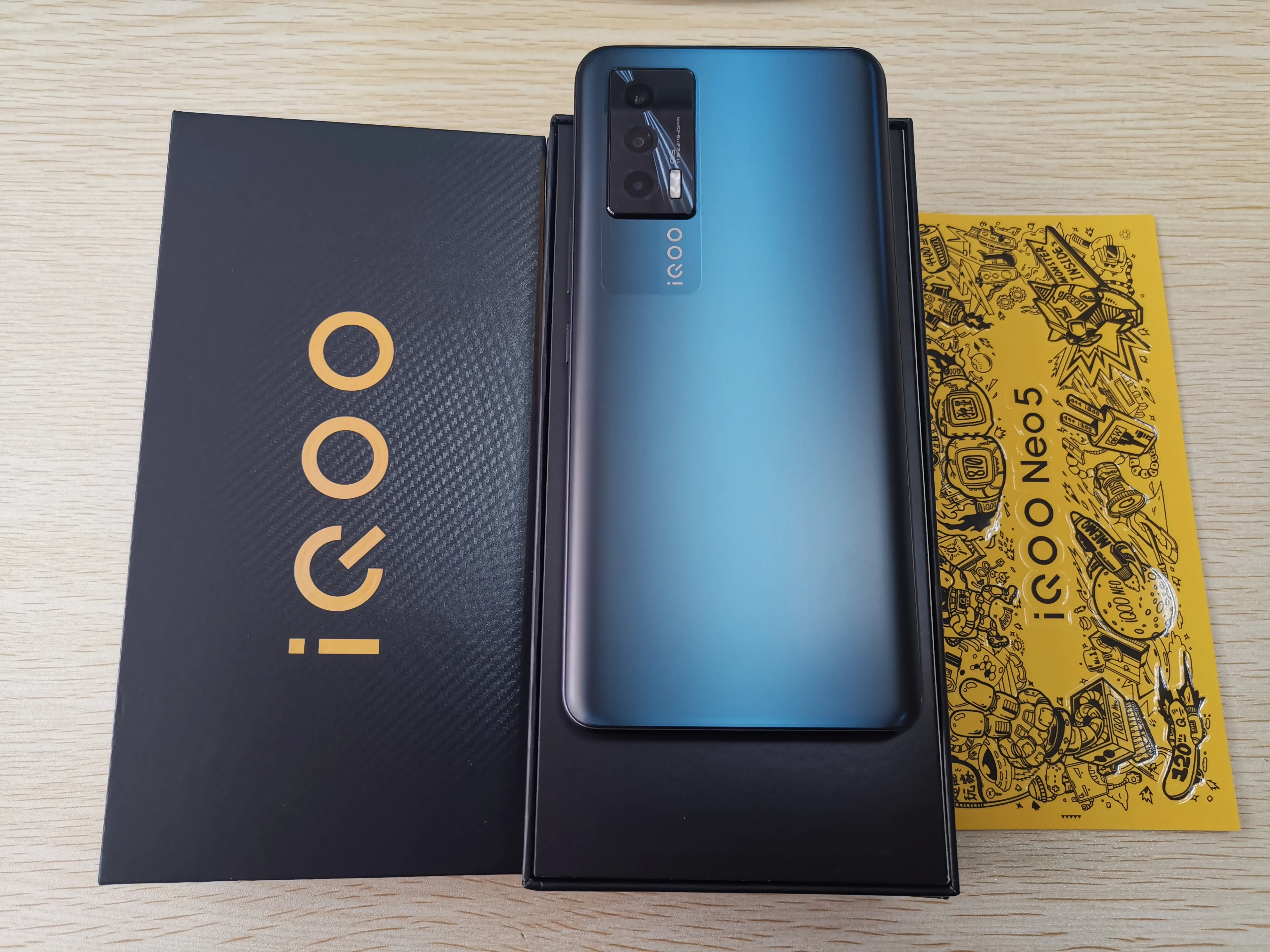 ram memory New Original Official VIVO IQOO NEO 5 Smartphone 6.62inch 120Hz AMOLED Snapdragon 870 4400Mah 66W Super Charge 48MP Cameras NFC ddr5 ram