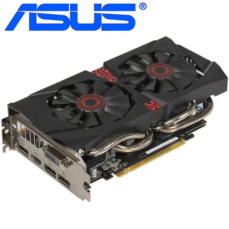 Видеокарта ASUS GTX 960 2 Гб 128Bit GDDR5 видеокарты для nVIDIA VGA карты Geforce GTX960 HDMI 750 Ti 950 1060 1050
